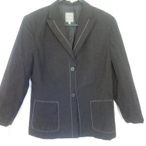 BLACK NYLON JACKET